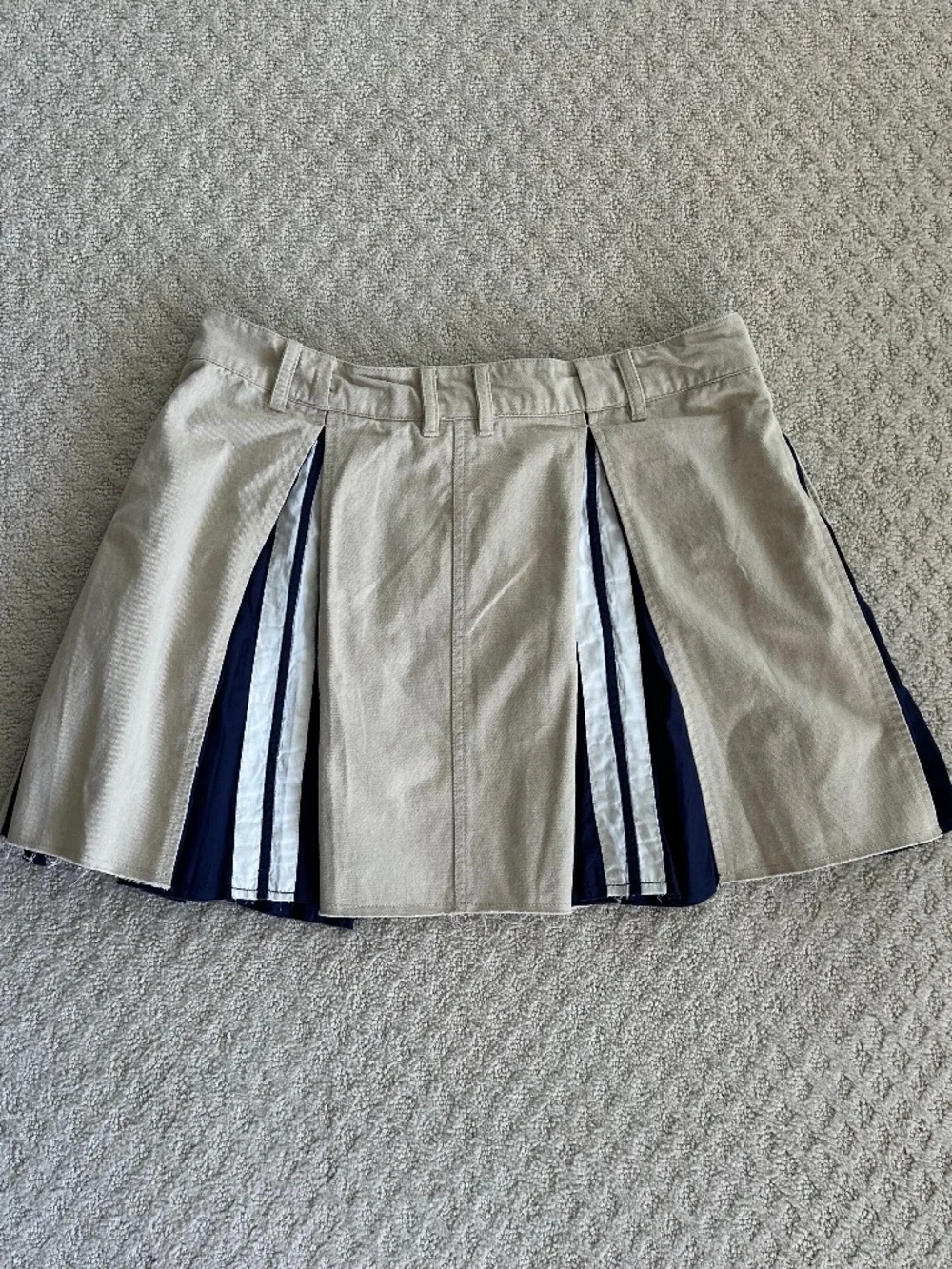 Free People Hannah Sporty Pleated Mini Skirt Med Academia Collegiate Timeless - Picture 9 of 13